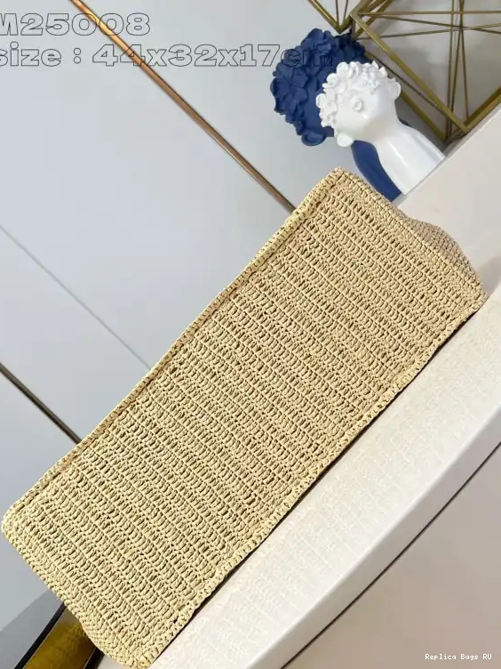 Cheap MM-44*32*17CM Summer LOUIS VUITTON Tote Shopper 0517